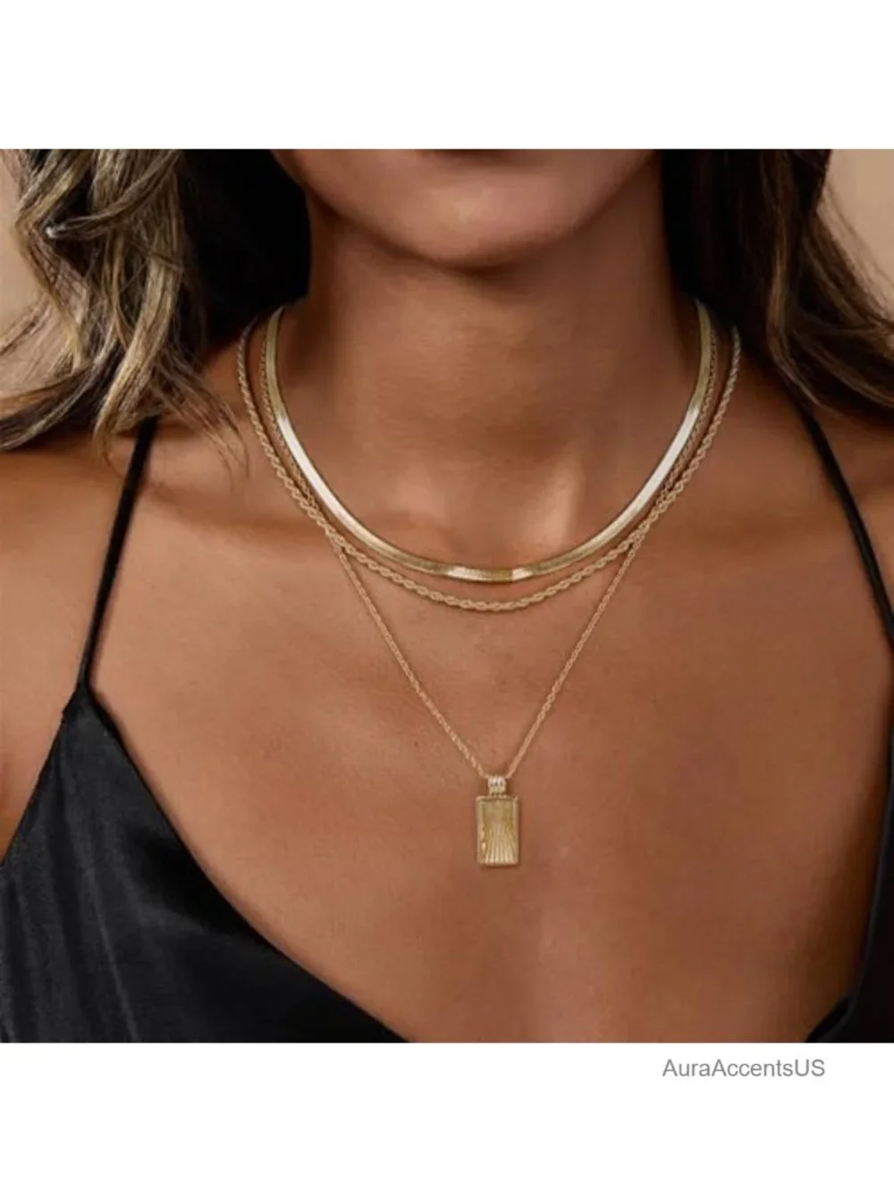 N/A layered gold